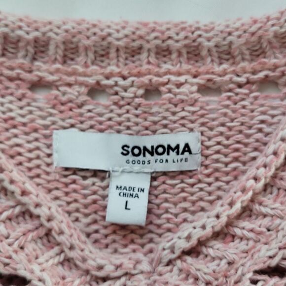 Sonoma v neck 3/4 sleeve sweater - Picture 2 of 3